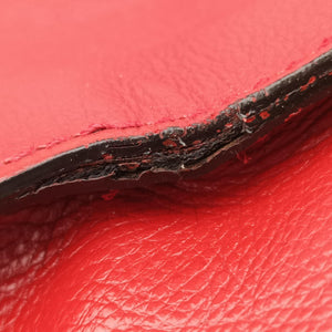 Secondhand Prada Twin Pocket Winged Tote Red Leather BN2619 shoulderbag | stylenewstar