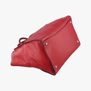 Secondhand Prada Twin Pocket Winged Tote Red Leather BN2619 shoulderbag | stylenewstar