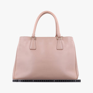 Pre-owned Prada Galleria Pink SAFFIANO Leather BN1786 shoulderbag | stylenewstar