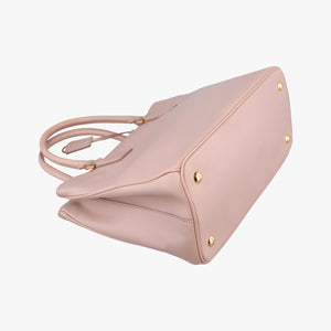 Pre-owned Prada Galleria Pink SAFFIANO Leather BN1786 shoulderbag | stylenewstar