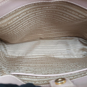 Pre-owned Prada Galleria Pink SAFFIANO Leather BN1786 shoulderbag | stylenewstar