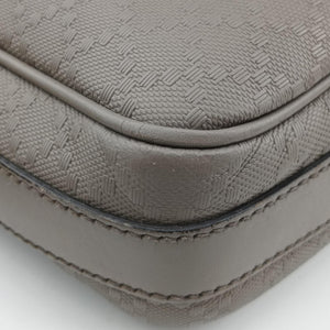 Vintage Gucci Diamante Grey leather 208463 shoulderbag | stylenewstar