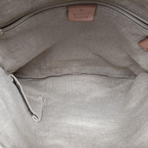 Pre-owned Gucci Flora Multicolour×White canvas×leather 145857 shoulderbag | stylenewstar