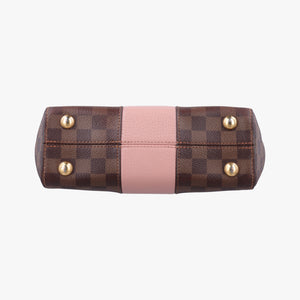 Pre-owned Louis Vuitton Bond Street EBENE×Magnolia Damier Canvas×Taurillon leather N64417 shoulderbag | stylenewstar
