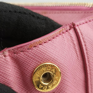 Pre-owned Prada Galleria Pink SAFFIANO Leather BN2274 shoulderbag | stylenewstar