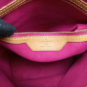 Vintage Louis Vuitton Fringe Bucket Bag Blanc × Multicolor Monogram Multicolore Coated Canvas × Suede Fringe M40109 handbag | stylenewstar