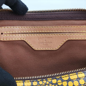 Pre-owned Louis Vuitton Monogram Town Speedy 30 Brown x Yellow Monogram canvas M40692 handbag | stylenewstar