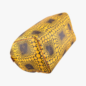 Pre-owned Louis Vuitton Monogram Town Speedy 30 Brown x Yellow Monogram canvas M40692 handbag | stylenewstar