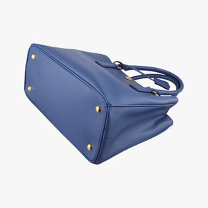 Vintage Prada Galleria Blue SAFFIANO Leather BN2274 handbag | stylenewstar