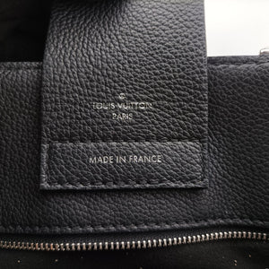 Pre-owned Louis Vuitton Lockme Day Noir Grained Calf Leather M53730 handbag | stylenewstar