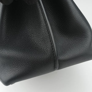 Pre-owned Louis Vuitton Lockme Day Noir Grained Calf Leather M53730 handbag | stylenewstar