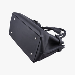 Pre-owned Louis Vuitton Lockme Day Noir Grained Calf Leather M53730 handbag | stylenewstar