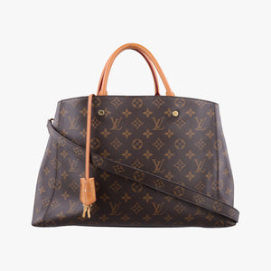Pre-owned Louis Vuitton MONTAIGNE GM Brown Monogram Canvas M41067 shoulderbag | stylenewstar