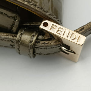 Pre-owned Fendi Baguette Golden Leather 8BR180 shoulderbag | stylenewstar