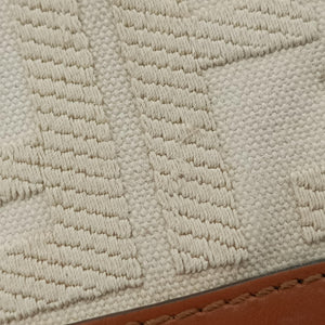 Pre-owned Fendi Peekaboo Beige canvas 8BH374 shoulderbag | stylenewstar