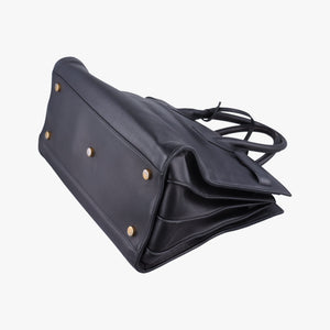 Pre-owned Yves Saint Laurent SAC DE JOUR Black Leather 324823 shoulderbag | stylenewstar