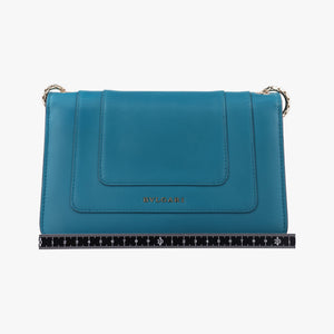Secondhand Bvlgari SERPENTI FOREVER Blue Leather shoulderbag | stylenewstar