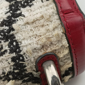 Vintage Gucci Dionysus Ivory × Red × Black Tweed×Leather 400249 shoulderbag | stylenewstar