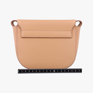 Pre-owned Yves Saint Laurent KAIA Beige Leather 619740 shoulderbag | stylenewstar