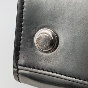 Pre-owned Louis Vuitton City Steamer MM Silver Smooth Calfskin Leather handbag | stylenewstar