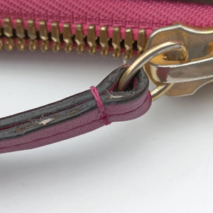 Pre-owned Gucci GG SUPREME Beige×Pink×Red PVC coated canvas × leather 415721 handbag | stylenewstar