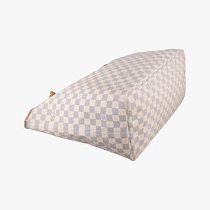 Pre-owned Louis Vuitton NEVERFULL GM AZUR Damier Canvas N51108 handbag | stylenewstar