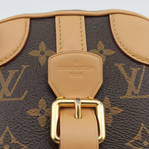 Vintage Louis Vuitton Valisette Vertical Brown Monogram Canvas×calf leather M68623 shoulderbag | stylenewstar