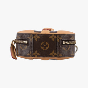Vintage Louis Vuitton Valisette Vertical Brown Monogram Canvas×calf leather M68623 shoulderbag | stylenewstar