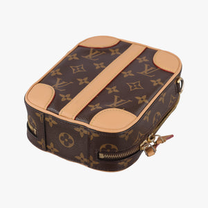 Vintage Louis Vuitton Valisette Vertical Brown Monogram Canvas×calf leather M68623 shoulderbag | stylenewstar