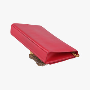 Vintage Yves Saint Laurent KATE Red Leather 326078 shoulderbag | stylenewstar