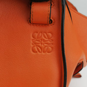 Pre-owned Loewe hammock Orange leather shoulderbag | stylenewstar