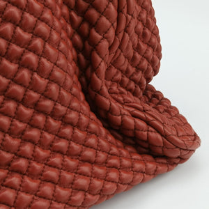 Secondhand Bottega Veneta Intrecciato Maroon lambskin handbag | stylenewstar