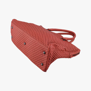 Secondhand Bottega Veneta Intrecciato Maroon lambskin handbag | stylenewstar