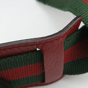 Pre-owned Gucci GG Supreme Tian Camera Brown PVC coated canvas×Leather 450947 shoulderbag | stylenewstar