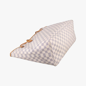 Pre-owned Louis Vuitton NEVERFULL GM Azur Damier Canvas N51108 handbag | stylenewstar