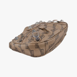 Pre-owned Balenciaga Le Cagole mini Brown Leather shoulderbag | stylenewstar