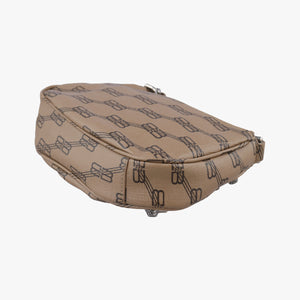 Pre-owned Balenciaga Le Cagole mini Brown Leather shoulderbag | stylenewstar