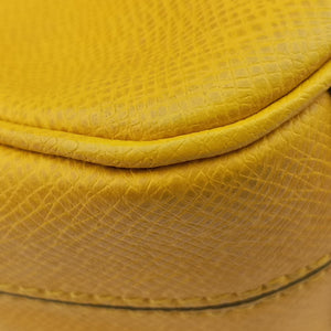 Pre-owned Louis Vuitton Porte Documents Voyage Jaune Taiga M30636 handbag | stylenewstar