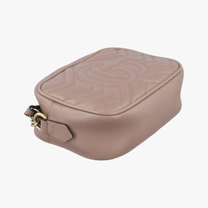 Secondhand Gucci GG Marmont Beige Leather 448065 shoulderbag | stylenewstar