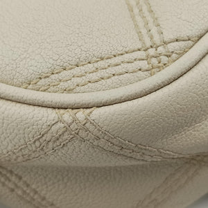 Pre-owned Yves Saint Laurent Quilted White Leather 582463 shoulderbag | stylenewstar