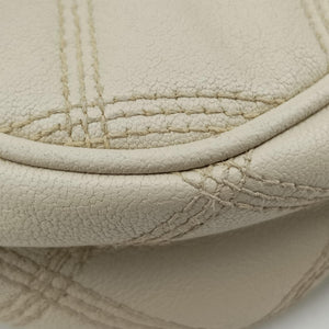 Pre-owned Yves Saint Laurent Quilted White Leather 582463 shoulderbag | stylenewstar