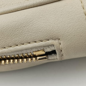 Pre-owned Yves Saint Laurent Quilted White Leather 582463 shoulderbag | stylenewstar