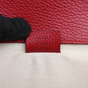 Pre-owned Gucci Dionysus Red Leather 400249 shoulderbag | stylenewstar