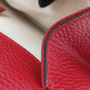 Pre-owned Gucci Dionysus Red Leather 400249 shoulderbag | stylenewstar