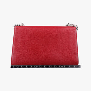 Pre-owned Gucci Dionysus Red Leather 400249 shoulderbag | stylenewstar