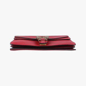 Pre-owned Gucci Dionysus Red Leather 400249 shoulderbag | stylenewstar