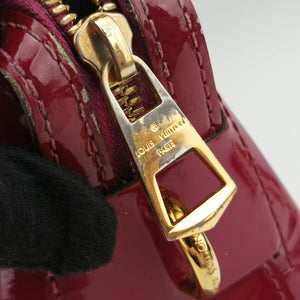 Pre-owned Louis Vuitton MIROIR TOTE MAGENTA Vernis M54640 shoulderbag | stylenewstar