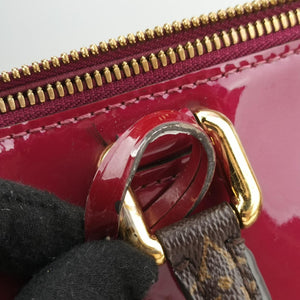 Pre-owned Louis Vuitton MIROIR TOTE MAGENTA Vernis M54640 shoulderbag | stylenewstar