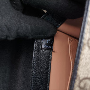 Pre-owned Gucci Mini Fox Brooch Bamboo Beige×Multicolour PVC coated canvas×Leather 466428 shoulderbag | stylenewstar