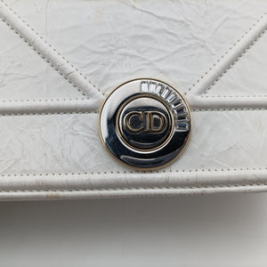 Secondhand Christian Dior Diorama White Leather shoulderbag | stylenewstar